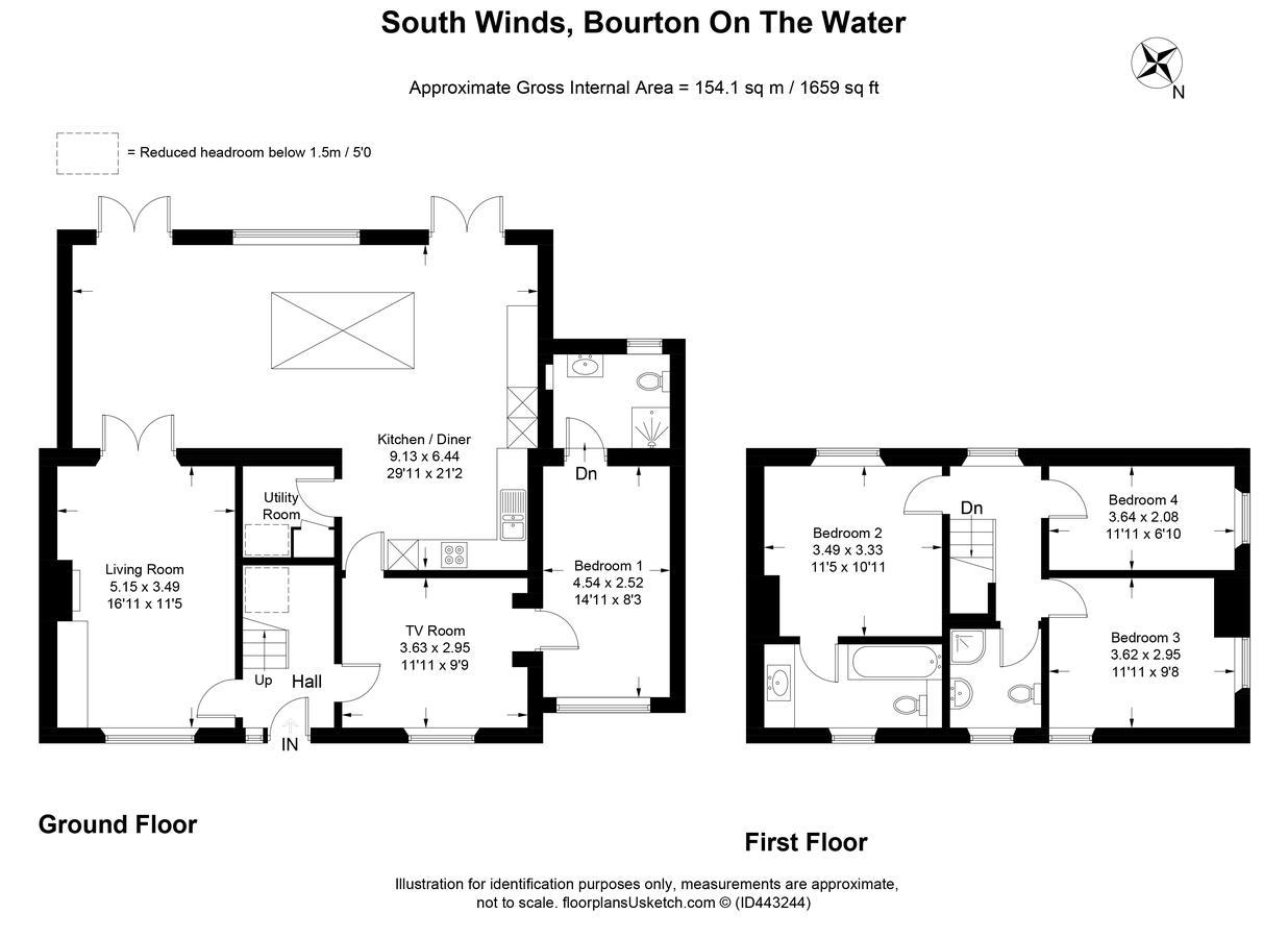 South Winds Villa Bourton-on-the-Water Bagian luar foto